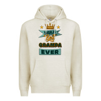 Oatmeal Heather world's best grampa ever Premium Hoodie - Jasminsmagicworld