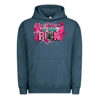 Pigment Midnight Navy In October we wear pink Cancer Awareness Urban Hoodie - HowdyJamesFarm