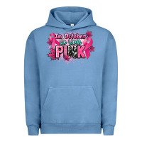 Pigment Pebble Blue In October we wear pink Cancer Awareness Urban Hoodie - HowdyJamesFarm