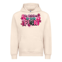 Sandshell In October we wear pink Cancer Awareness Urban Hoodie - HowdyJamesFarm