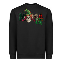 Black Mama elf skull Heavyweight Sweatshirt - FaDigitalArtStudio