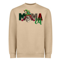 Mushroom Mama elf skull Heavyweight Sweatshirt - FaDigitalArtStudio