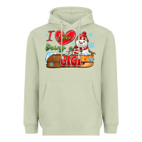 Matcha i love being a gigi Heavyweight Hoodie - MaliasSmallBusiness