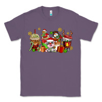 Lavender christmas cow coffee cups Classic Tee - AdoDesignShop