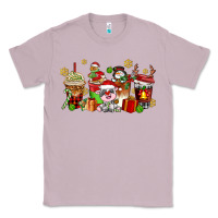 Lilac christmas cow coffee cups Classic Tee - AdoDesignShop