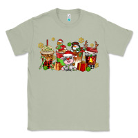 Matcha christmas cow coffee cups Classic Tee - AdoDesignShop