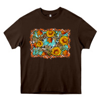 Chocolate Brown Fall Heavy Core Tee - Artiststas