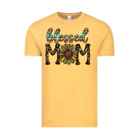 Vintage Mustard blessed mom Vintage Tee - CowhideDigitalArt