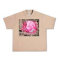 Breast Cancer Volleyball Urban Heavy Tee | Teevron