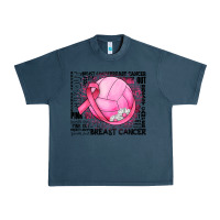 Midnight Navy breast cancer volleyball Urban Heavy Tee - JahusDesignShop