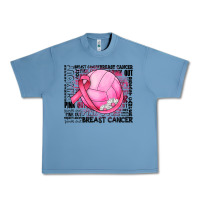 Pebble Blue breast cancer volleyball Urban Heavy Tee - JahusDesignShop