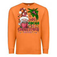 Carrot Pink Christmas hot cocoa and christmas movies Premium Sweatshirt - NancyCooperArtShop