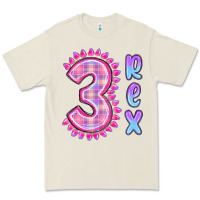 Bone 3 rex pink dinosaur Premium Tee - MaliasSmallBusiness
