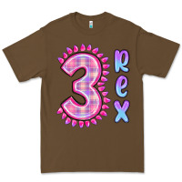 Cacao 3 rex pink dinosaur Premium Tee - MaliasSmallBusiness