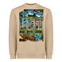 Mushroom dad man myth legend air freshener Heavyweight Sweatshirt - HRA Design Shop