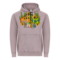 Vintage Zinc hello fall Vintage Hoodie - CowhideDigitalArt