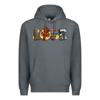 Rock love crawfish western mardi gras Premium Hoodie - Jasminsmagicworld