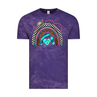 Cloud Purple race rainbow Vintage Tee - AdoDesignShop