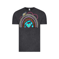 Vintage Black race rainbow Vintage Tee - AdoDesignShop