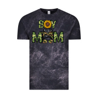 Cloud Black boy mom Vintage Tee - CowhideDigitalArt