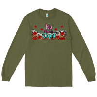 Army Green no thanks cupid Long Sleeve Tee - AdoDesignShop