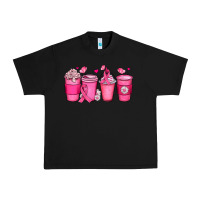 Black breast cancer coffee cups Urban Heavy Tee - JahusDesignShop