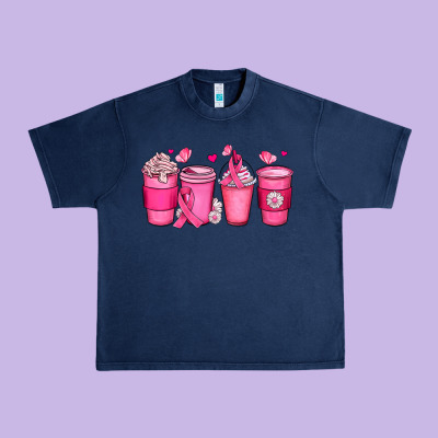 Breast Cancer Coffee Cups Urban Heavy Tee Designed By Jahusdesignshop