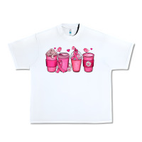 White breast cancer coffee cups Urban Heavy Tee - JahusDesignShop