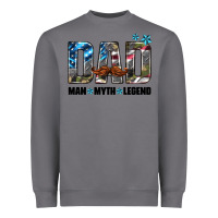 Storm dad man myth legend Heavyweight Sweatshirt - HRA Design Shop