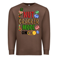 Chestnut Nutcracker mode on Premium Sweatshirt - NancyCooperArtShop