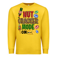Lemon Nutcracker mode on Premium Sweatshirt - NancyCooperArtShop