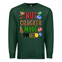 Sports Green Nutcracker mode on Premium Sweatshirt - NancyCooperArtShop