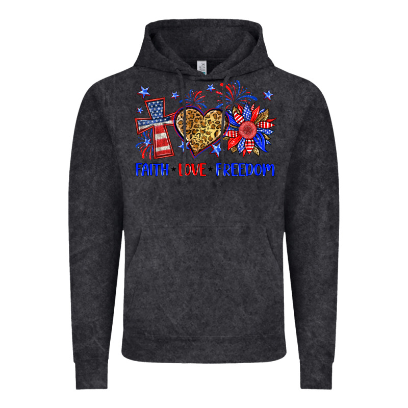 Faith Love Freedom Vintage Hoodie by Neo Western | Teevron
