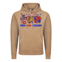 Vintage Coffee faith love freedom Vintage Hoodie - Neo Western