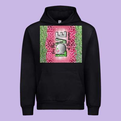 For The Love Of The Game With Golf Tumbler Tbs Urban Hoodie Designed By Tumblerdesignbyshophia