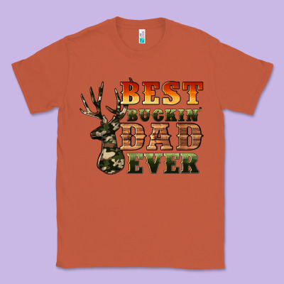 Best Buckin' Dad Ever Classic Tee Designed By Artiststas