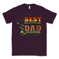 Plum best buckin' dad ever Classic Tee - Artiststas