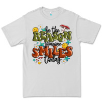 Dove Grey be the reason someone smiles today Premium Tee - MaliasSmallBusiness