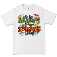 White be the reason someone smiles today Premium Tee - MaliasSmallBusiness