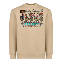 Mushroom only talking jesus today Heavyweight Sweatshirt - CowhideDigitalArt