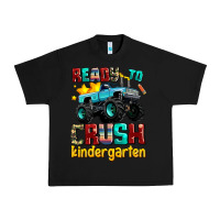 Black ready to school crush kindergarten Urban Heavy Tee - AdoDesignShop