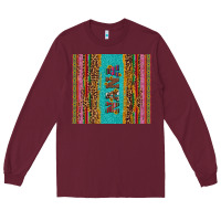 Burgundy nana cinco de mayo Long Sleeve Tee - Artiststas