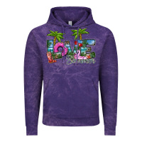Cloud Purple love summer Vintage Hoodie - SublimationCraftShop