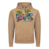 Vintage Coffee love summer Vintage Hoodie - SublimationCraftShop