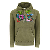 Vintage Olive love summer Vintage Hoodie - SublimationCraftShop