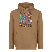 Toasted Coconut if you don't want sarcastic answer Heavyweight Hoodie - MaliasSmallBusiness