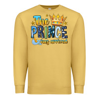 Antique Gold The Prince Has Arrived Premium Sweatshirt - MaliasSmallBusiness