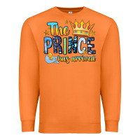 Carrot The Prince Has Arrived Premium Sweatshirt - MaliasSmallBusiness