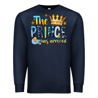 Navy The Prince Has Arrived Premium Sweatshirt - MaliasSmallBusiness