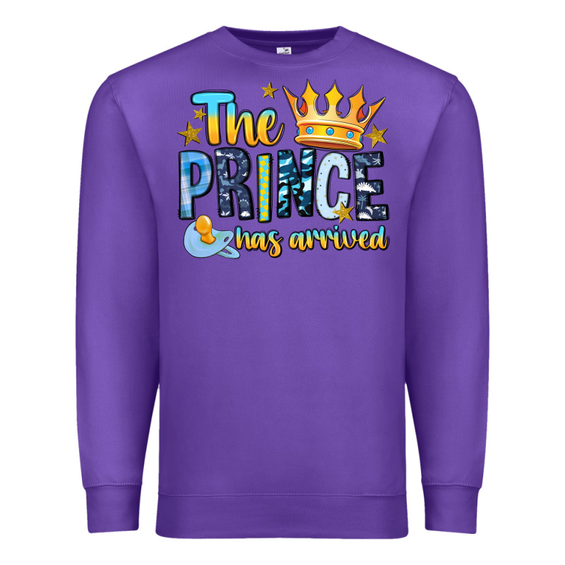 The Prince Has Arrived Premium Sweatshirt by MaliasSmallBusiness | Teevron